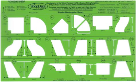 cutting sheet metal ductwork|sheet metal duct fitting template.